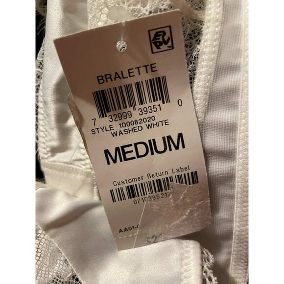 INC International Concepts Women's Lace Bralette MEDIUM (22-AL) - Picture 4 of 6